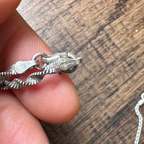 Italy 925 Sterling Silver  Necklace Set - Picture 3 of 12